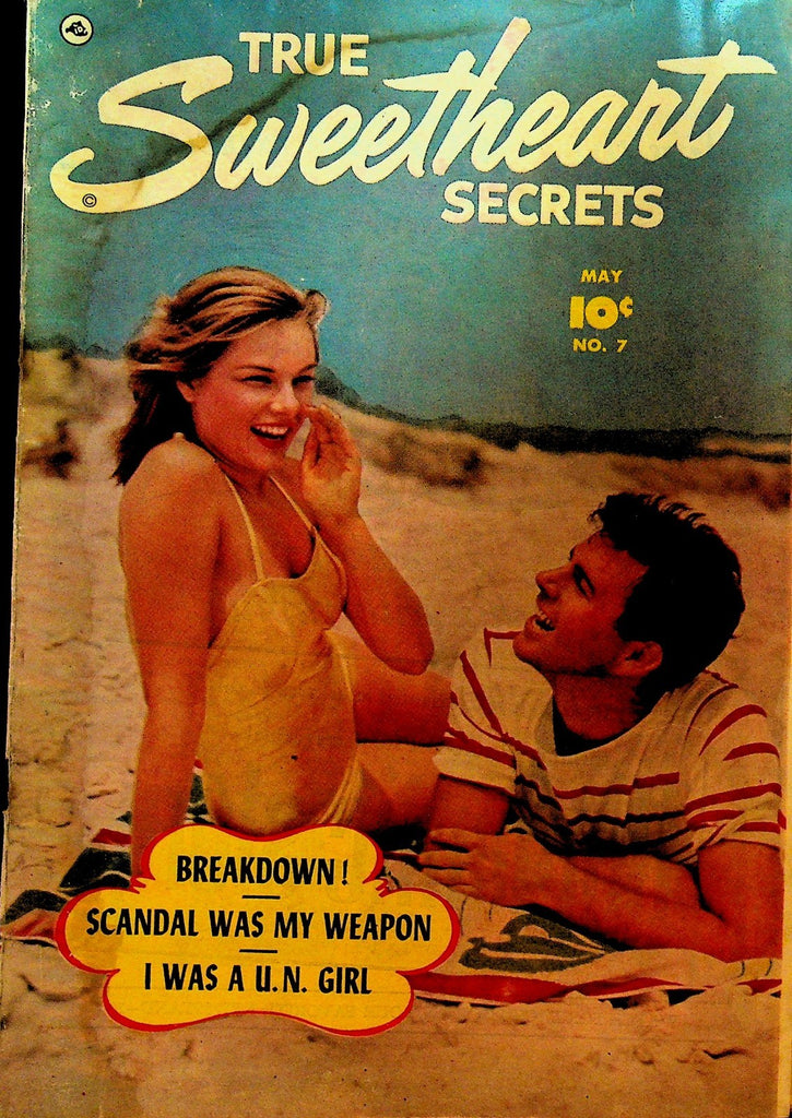 True Sweetheart Stories 7 Fawcett 1952 Golden Age Romance Comic0