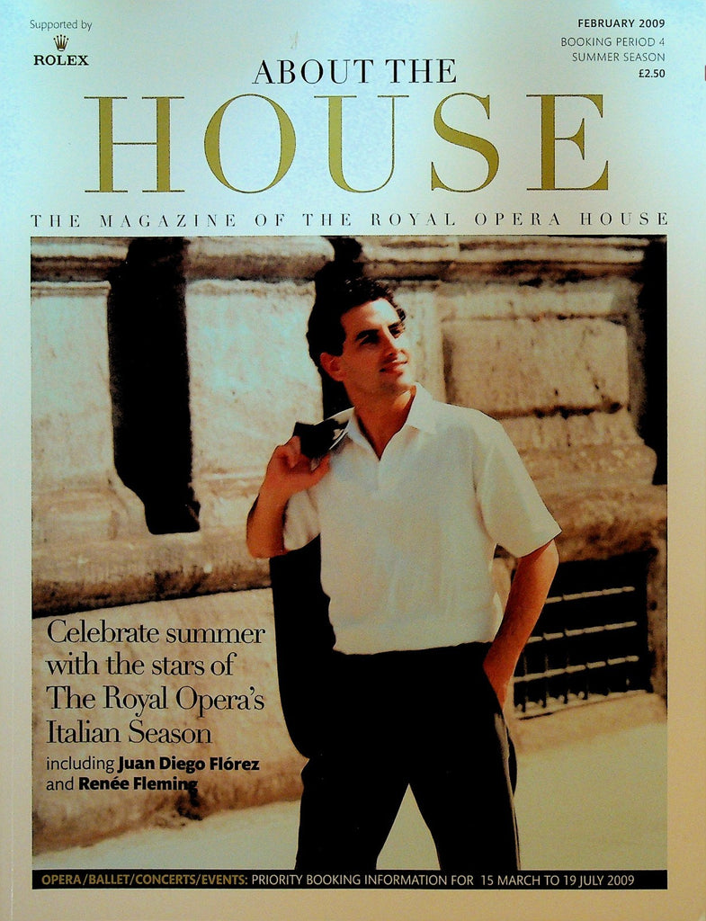About the Royal Opera House Magazine February 2009 Juan Diego Florez0