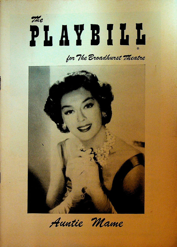 Auntie Mame Playbill November 26 1956 Rosalind Russell Polly Rowles0