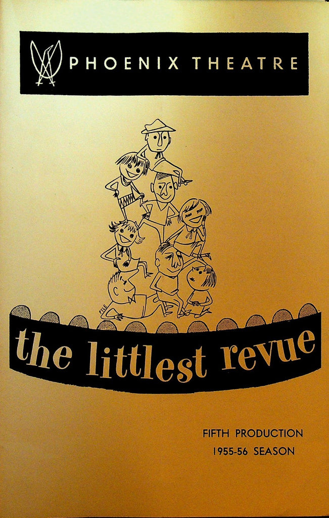 The Littlest Revue Playbill 1955 Charlotte Rae Joel Gray Larry Storch0