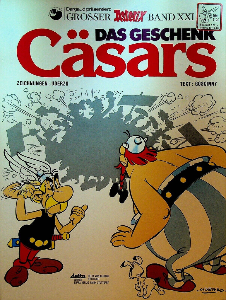 Asterix Des Geschenk Casars Grosser Book 21 1989