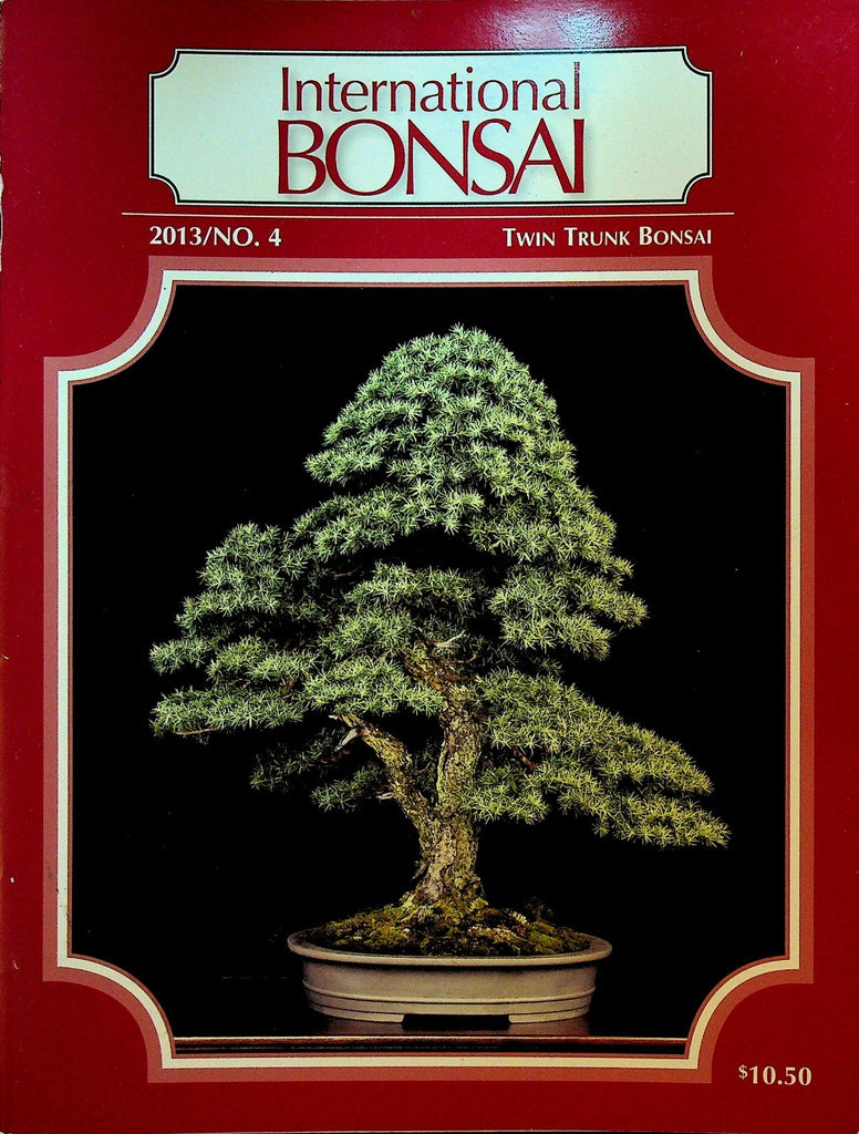 International Bonsai Magazine 2013 #4 Twin Trunk Bonsai Sargent Juniper0