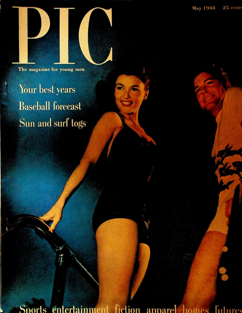Pic Magazine May 1948 Ted Kheel June Kirby Bob Kiphuth Yale Swimming0