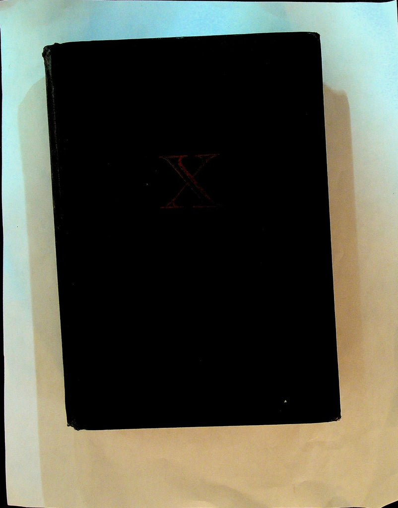 The Tragedy of X Drury Lane Mystery Barnaby Ross 1932 Viking Press Ellery Queen0