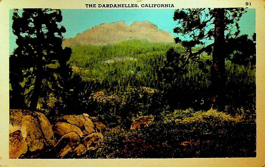 Dardanelles California Postcard 1956 The Price is Right Cruise Showcase