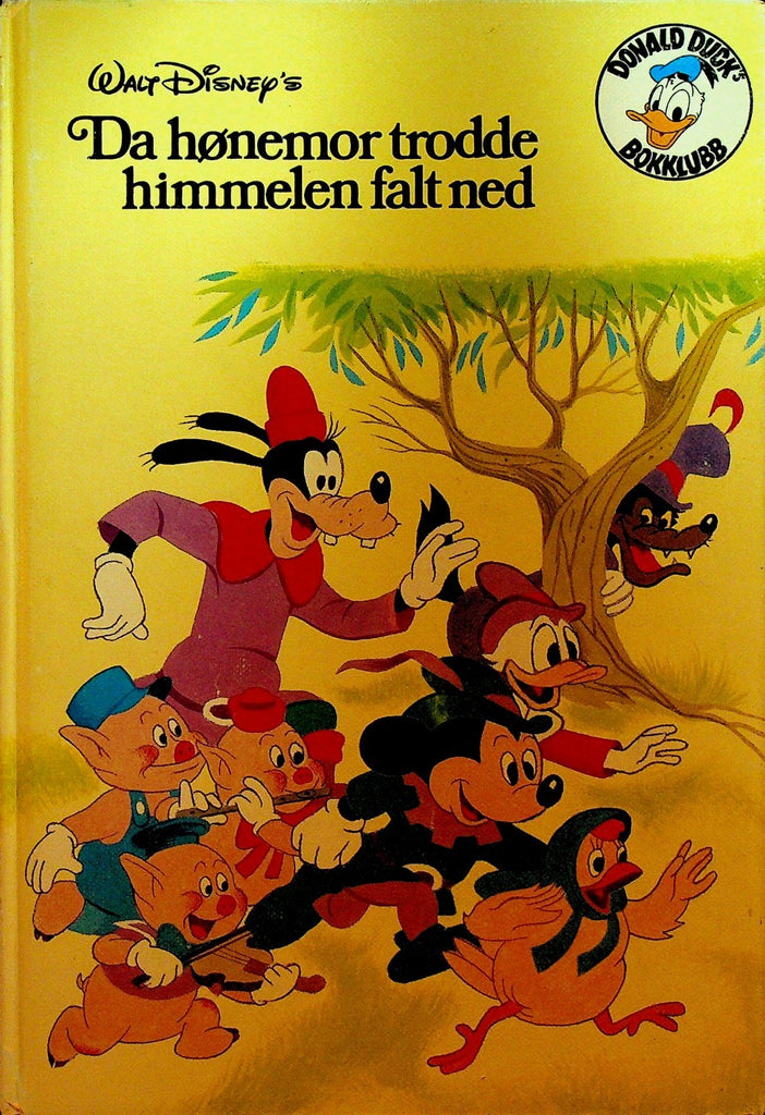Walt Disney 1978 Book Norway Da Honemor Trodde Himmelen Falt Ned0