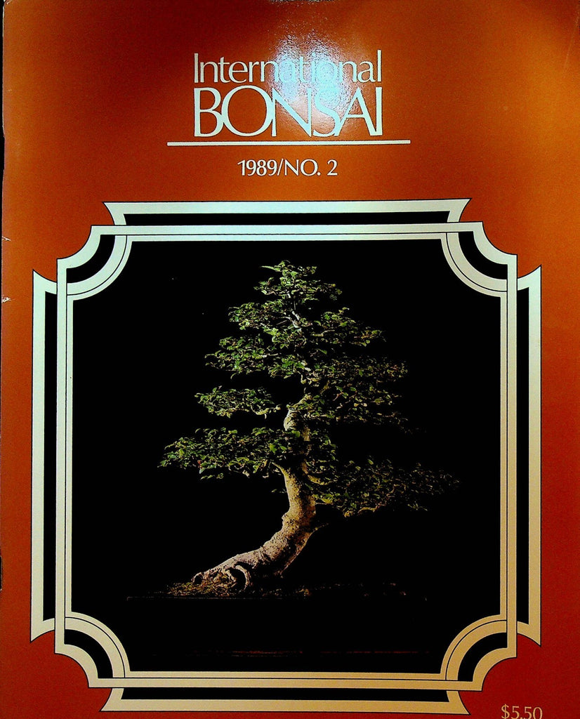 International Bonsai Magazine 1989 #2 Hackberry Bonsai Lantana Black Pine Shohin0