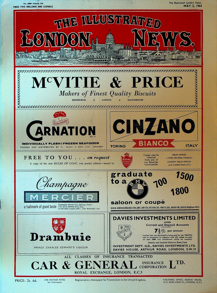 Illustrated London News May 2 1964 William Shakespeare Quatercentenary0