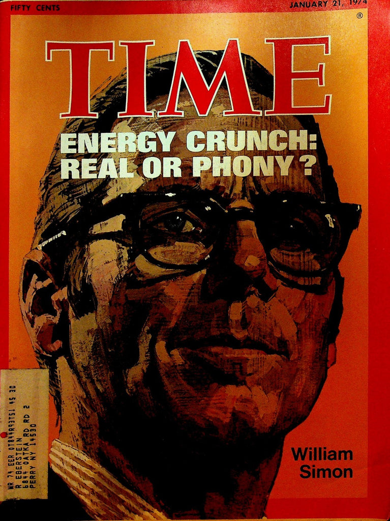 Time Magazine January 21 1974 Bob Dylan William Simon Exorcism Zero Mostel0