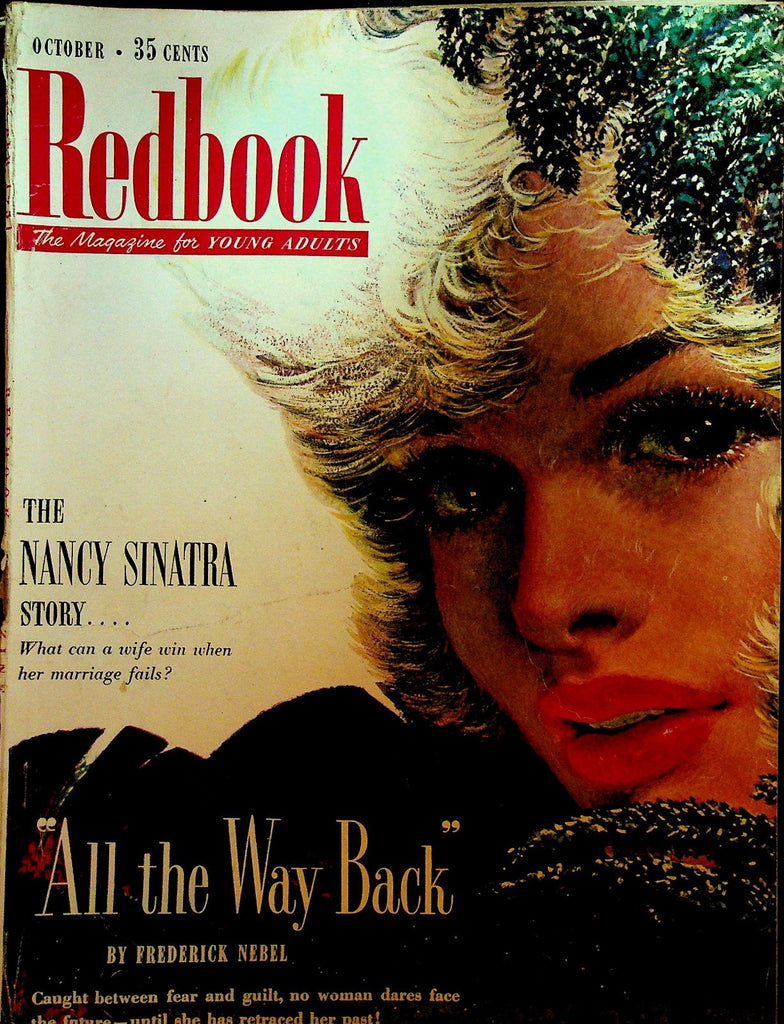 Redbook Magazine October 1951 Nancy Sinatra Edwin George Ben Hecht0