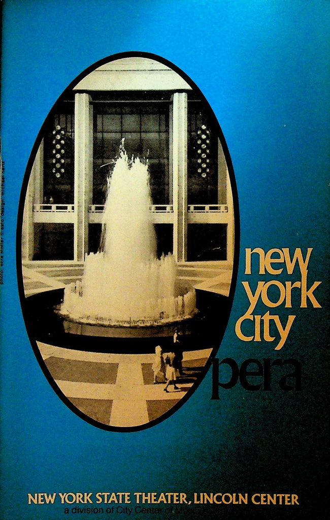 The Ballad of Baby Doe New York City Opera Playbill April 21 1976 Don Yule0
