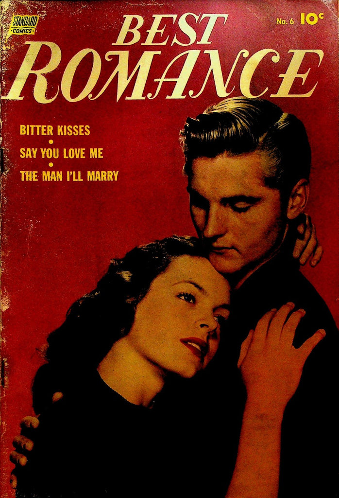 Best Romance 6 Standard Comics 1952 Golden Age Romance Comic0