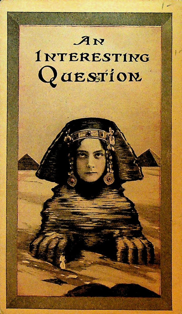 International Tailoring Co Booklet ca 1915 An Interesting Question0