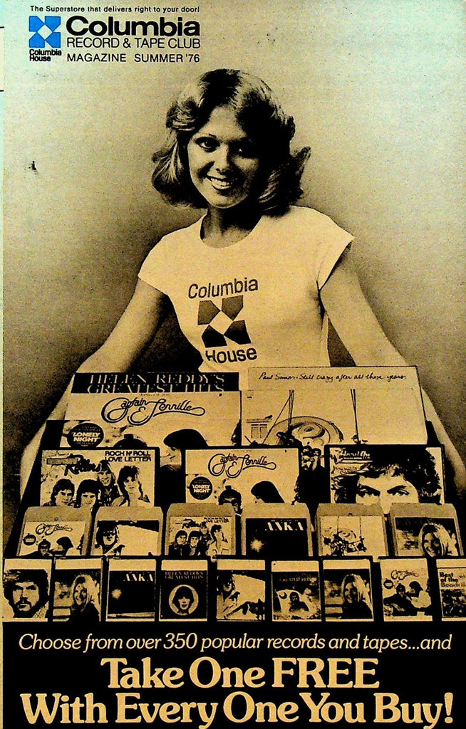 Columbia Record & Tape Club Catalog Summer 1976 Beach Boys Chicago0