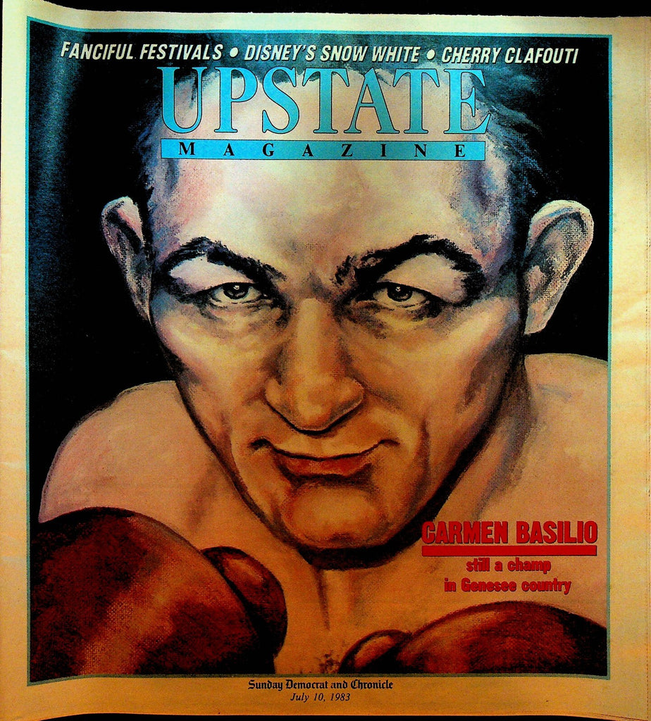 Upstate Magazine July 10 1983 Carmen Basilio Boxer Snow White Walt Disney0