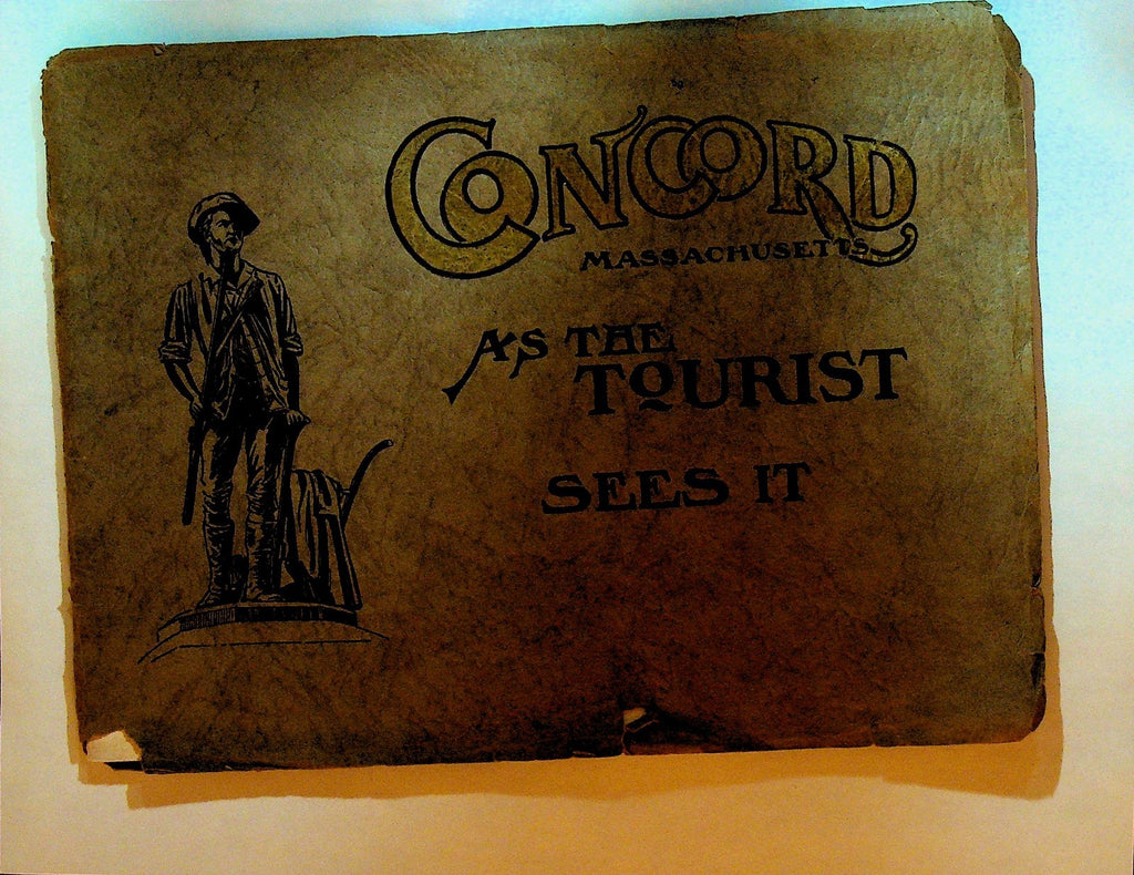 Concord & Lexington Massachusetts As the Tourist Sees It 1925 Book0