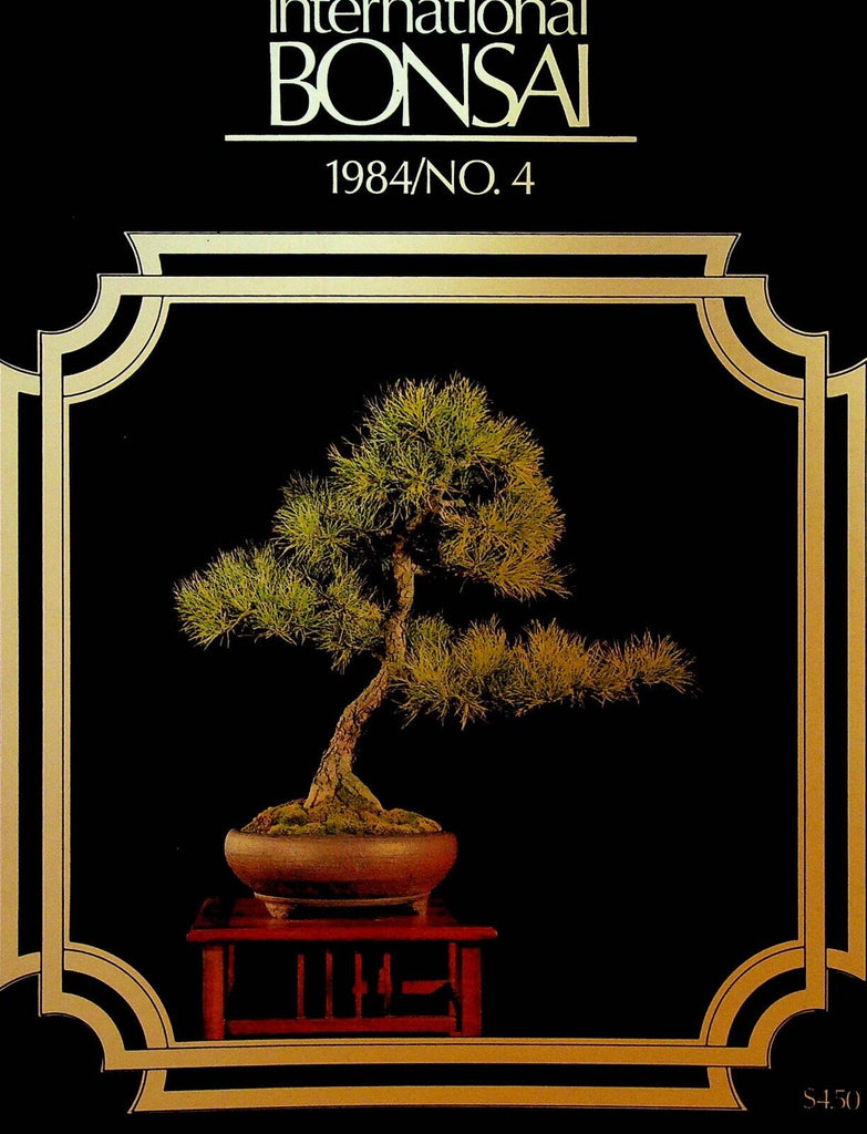 International Bonsai Magazine 1984 #4 Black Pine Scrub Pine