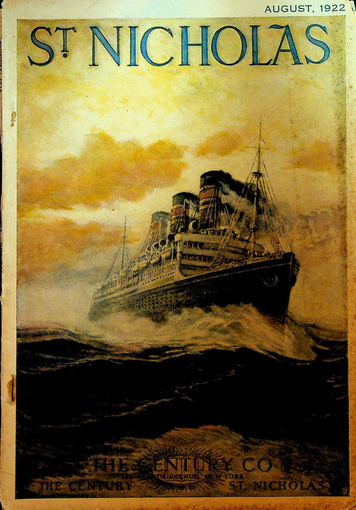 St Nicholas Magazine August 1922 Charles Livingston Bull Ralph Henry Barbour0