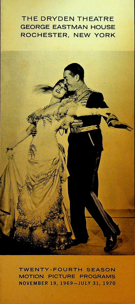Dryden Theatre 1969 Motion Picture Program Brochure The Merry Widow0