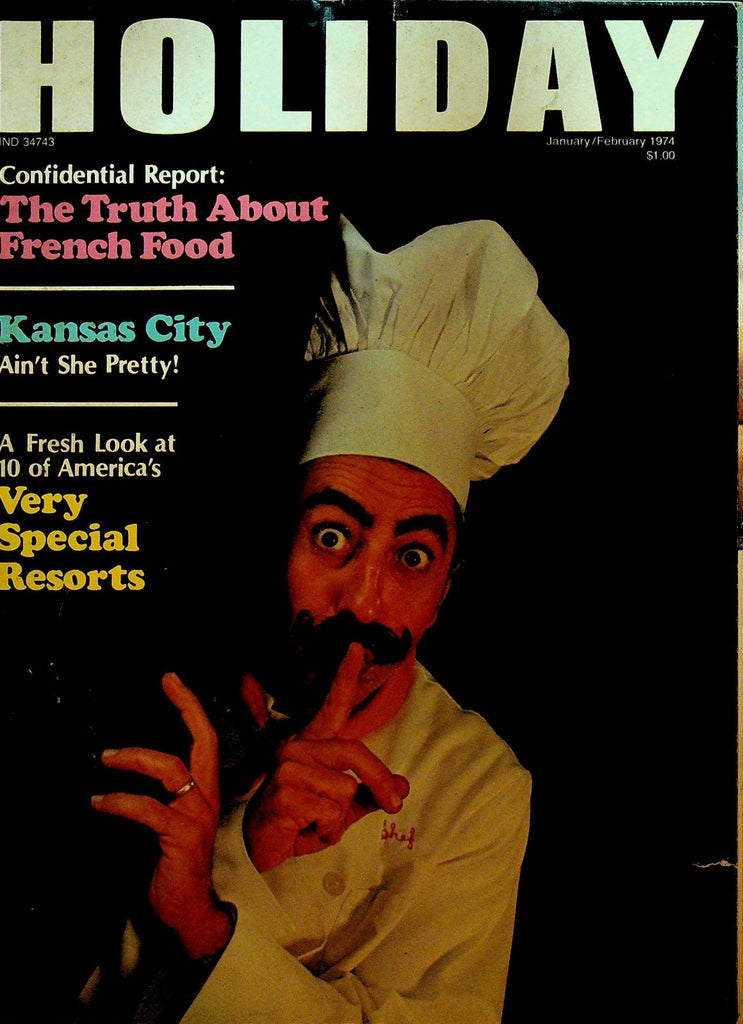 Holiday Magazine January 1974 Federico Fellini Kansas City0