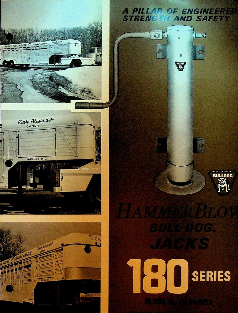 Hammer Blow Bull Dog Jacks 180 Series Brochure0