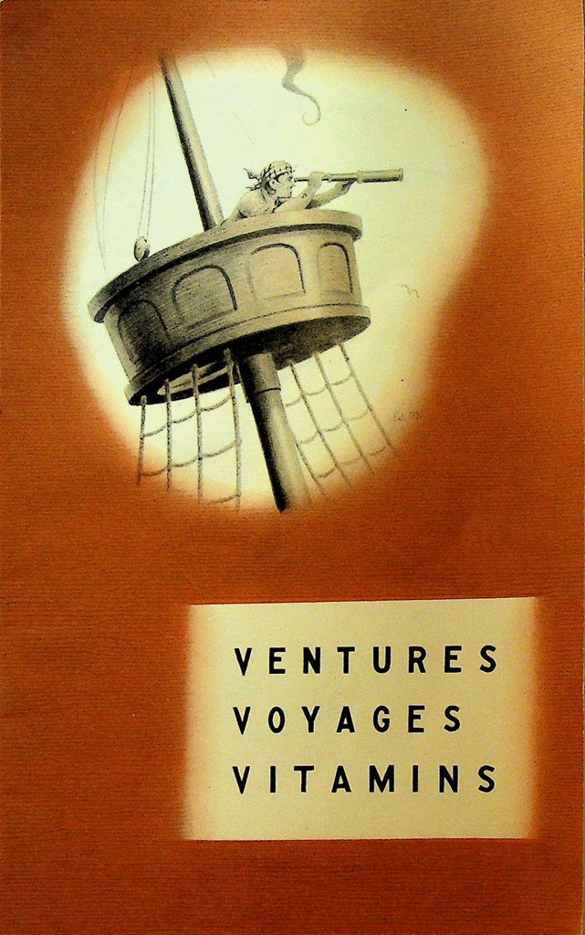 Ventures Voyages Vitamins by Helen Flynn Booklet 1950 National Dairy Council0