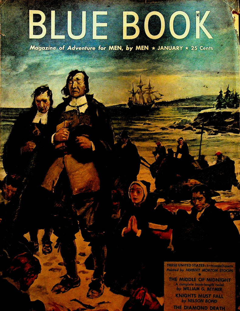 Blue Book January 1947 Nelson Bond Georges Surdez Irma Lockard Gordon Keyne0