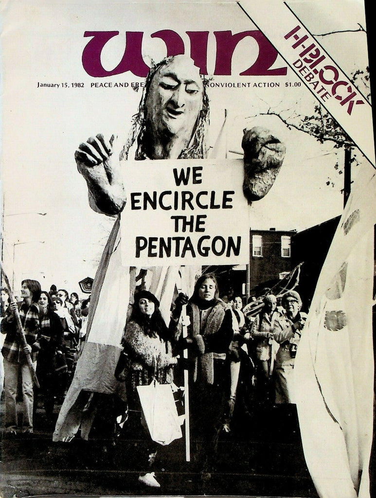 Win Magazine January 15 1982 Northern Ireland H Block Hunger Strike 0