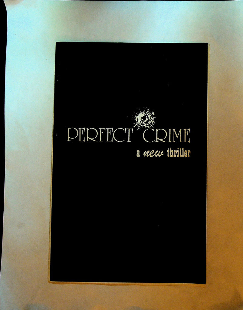 Perfect Crime Playbill 1987 Catherine Russell Warren Manzi0