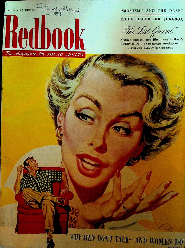 Redbook Magazine July 1953 Dr. Seuss The Sneetches Fredric Varady Eddie Fisher0