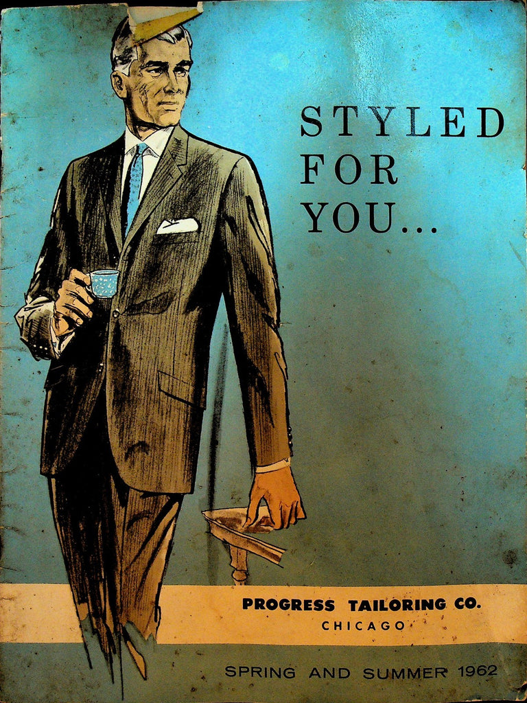 Progress Tailoring Co Catalog Men's Fashion Spring & Summer 1962 Chicago0