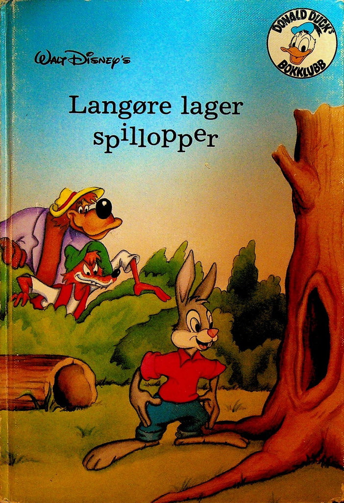 Walt Disney Br'er Rabbit 1978 Book Norway  Langore Lager Spillopper0