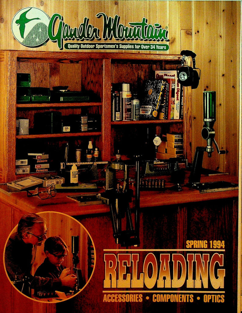 Gander Mountain Catalog Spring 1994 Reloading0