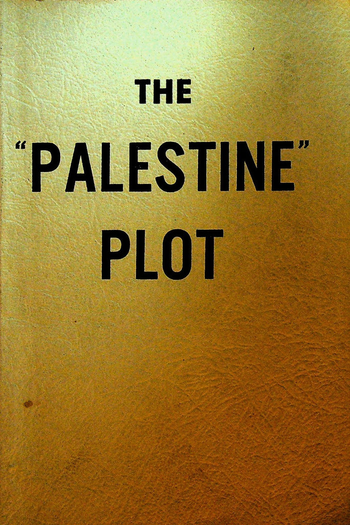 The Palestine Plot by B Jensen 1948 2nd Print Anti Jews Booklet0