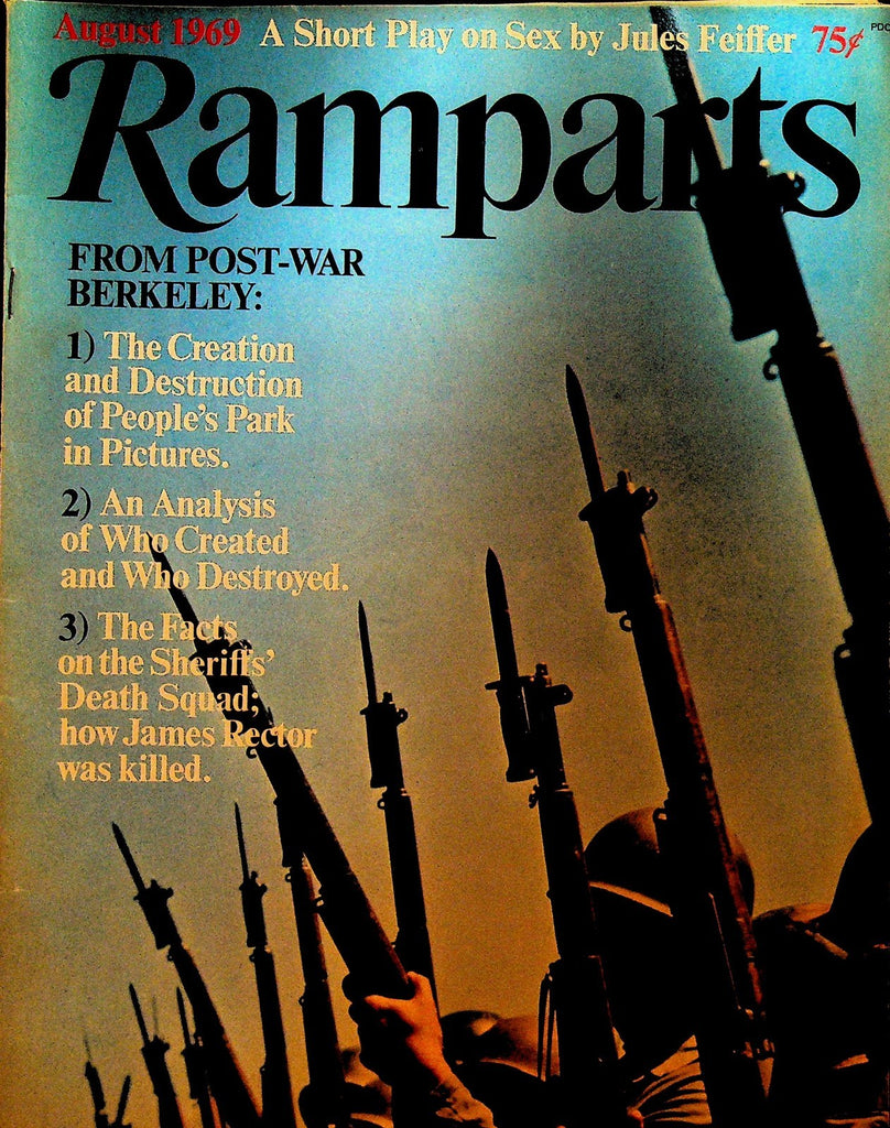 Ramparts Magazine August 1969 Berkeley NLF Melvin Laird David Horowitz0