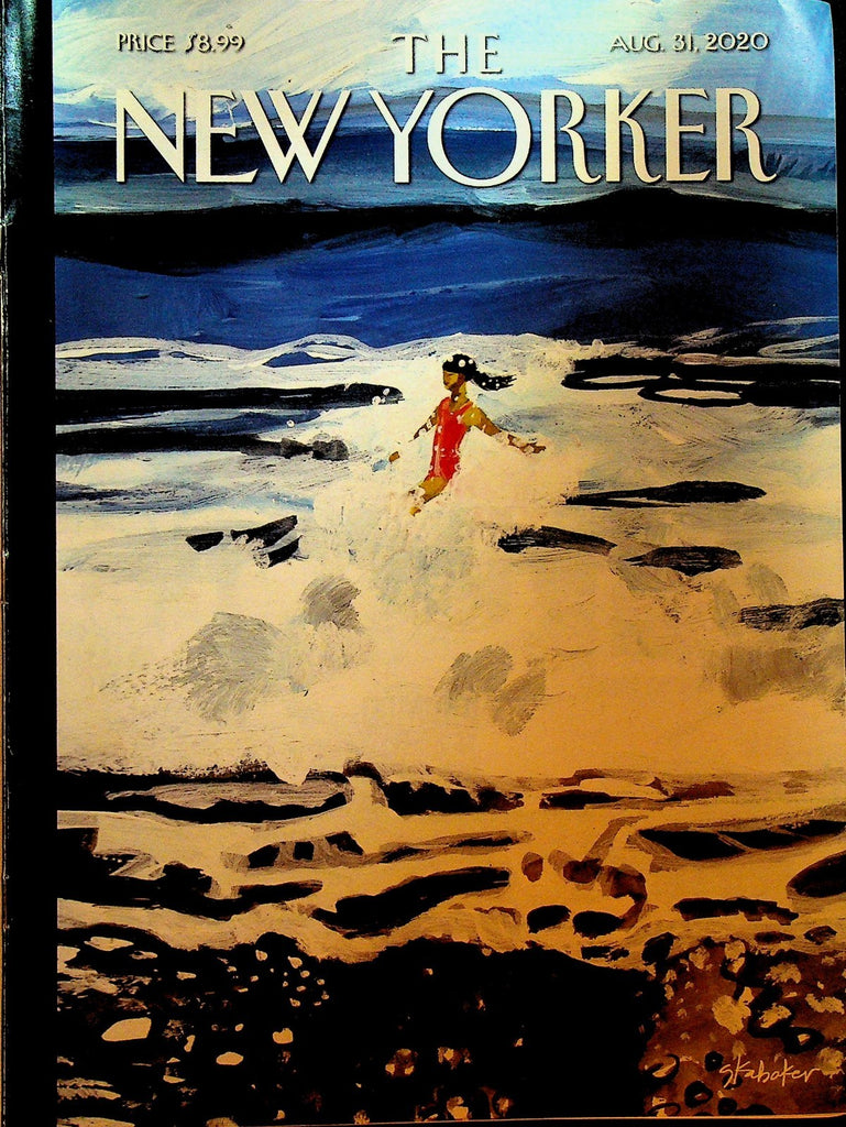 The New Yorker August 31 2020 Joe Biden Gayle Kabaker Surfing Cover0