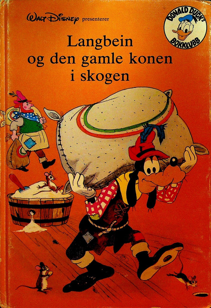 Walt Disney Goofy 1978 Book Norway Langbein og den Gamle Konen i Skogen0