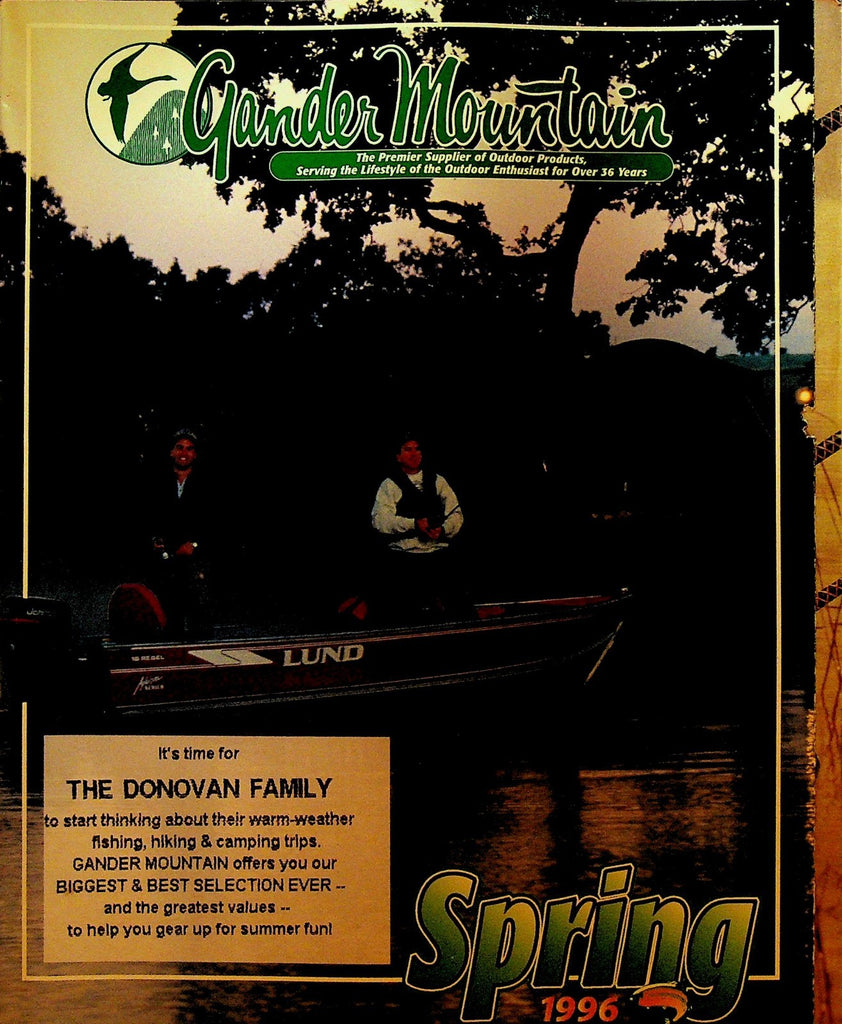 Gander Mountain Catalog Spring 1996 Camping Fishing Hunting0