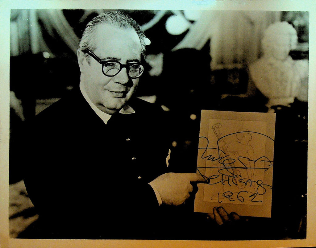 Andres Segovia Guitarist Autograph Signed Photograph 1960s0