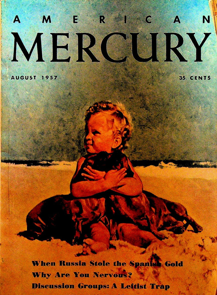 American Mercury August 1957 New Salem Illinois Nuremberg Trials Arabs in Israel0