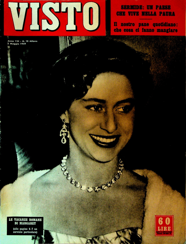 Visto Magazine May 2 1959 Princess Margaret Sofia Loren Bette Davis0