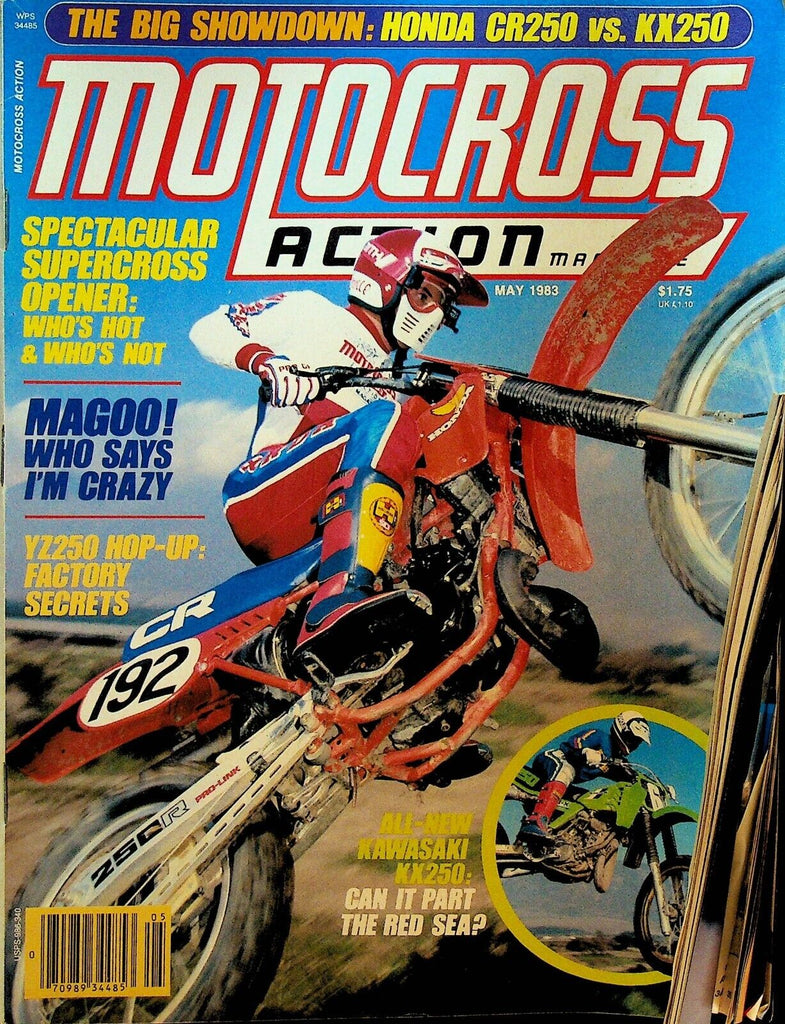 Motocross Action Magazine May 1983 Dave Thorpe Steve Gall Ricky Johnson