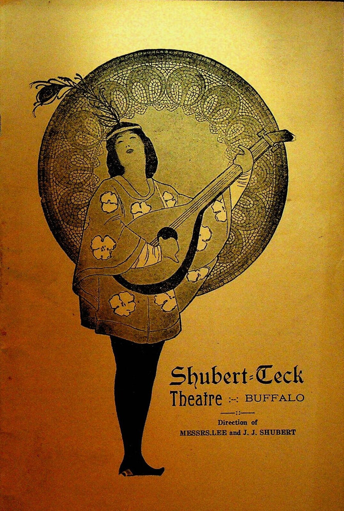 Chu Chin Chow Playbill April 21 1919 Marjorie Wood William Adams Eugene Cowles