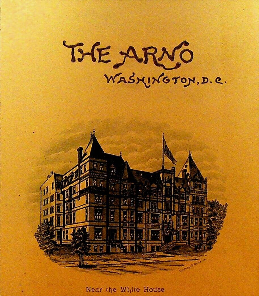 The Arno Washington DC Card 1890s