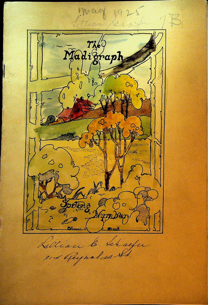 The Madigraph School Magazine Madison Junior High Rochester NY May 19250