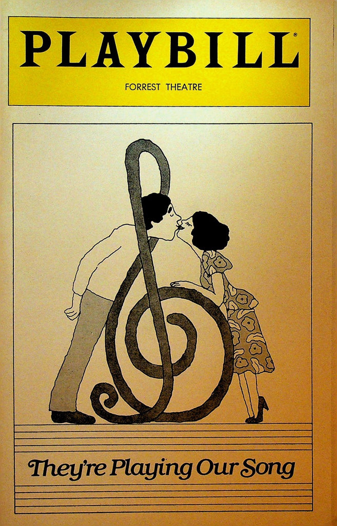They're Playing Our Song Playbill September 1981 Forrest Theatre Anita Gillette0