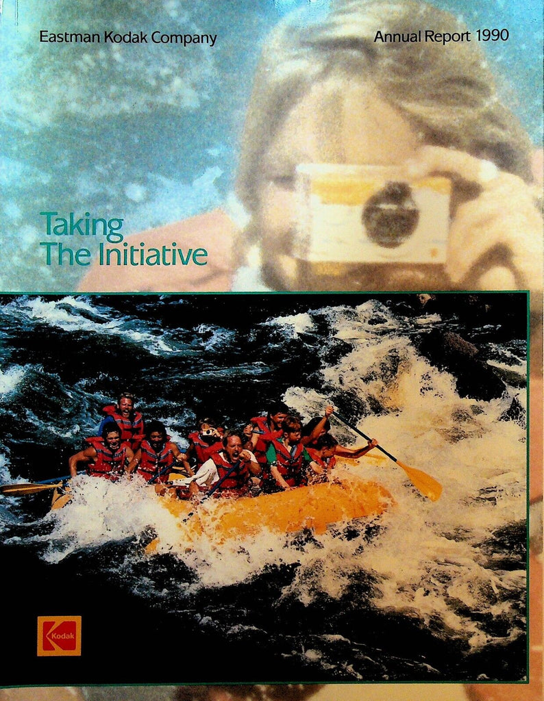 Eastman Kodak Company Annual Report 1990 Film Camera Photography