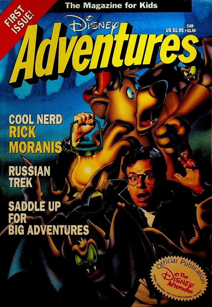 Disney Adventures Magazine FIRST ISSUE Rick Moranis November 12 19900
