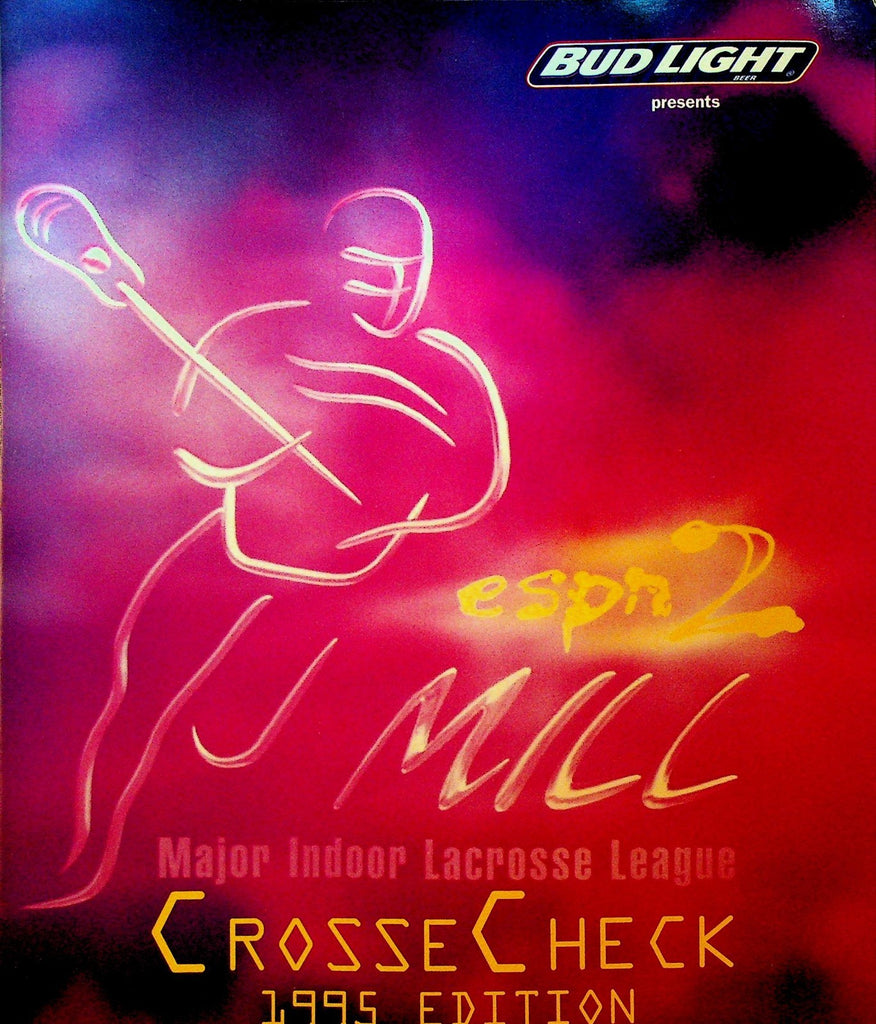 Major Indoor Lacrosse League MILL Crosse Check 1995 Yearbook0