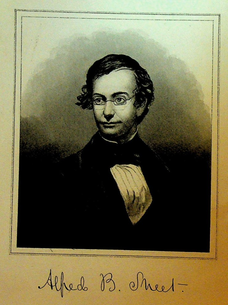Alfred Billings Street Author Print 1800s0